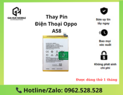 Thay pin OPPO A58