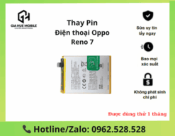 Thay pin OPPO Reno 7 chính hãng