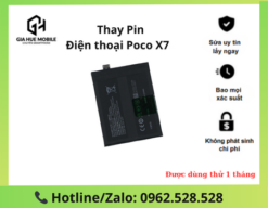 Thay pin POCO X7 chính hãng