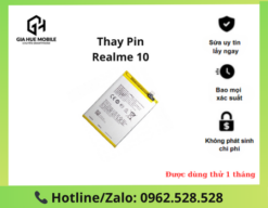 Thay pin Realme 10