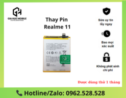 Thay pin Realme 11