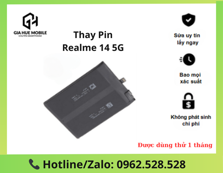 thay pin realme 14 5g
