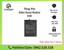 thay pin redmi k30