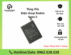 Thay pin Redmi Note 5