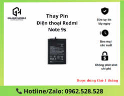 Thay pin Redmi Note 9S