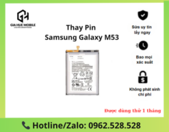 Thay pin Samsung Galaxy M53