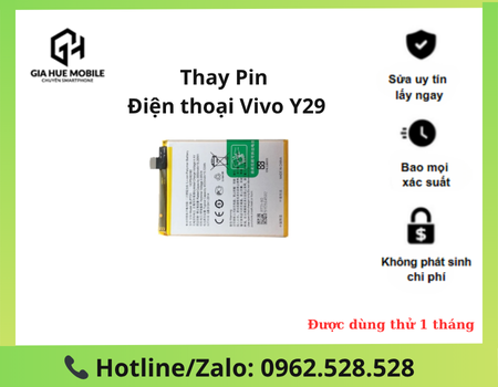 Thay pin Vivo Y29
