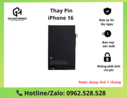 Thay Pin iPhone 16