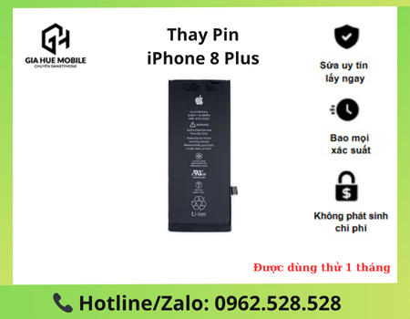 Thay pin iPhone 8 Plus
