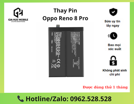 Thay pin OPPO Reno 8 Pro