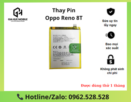 Thay Pin Oppo Reno 8T