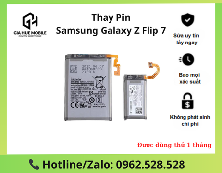 Thay Pin Samsung Galaxy Z Flip 7