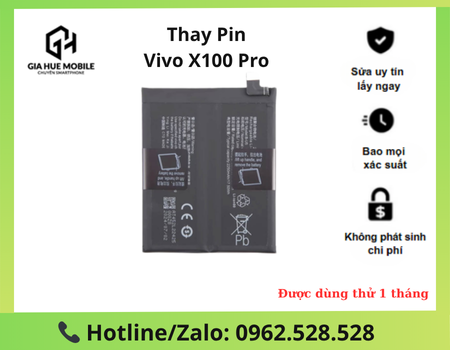 Thay Pin Vivo X100 Pro