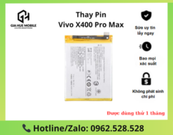 Thay pin Vivo X400 Pro Max