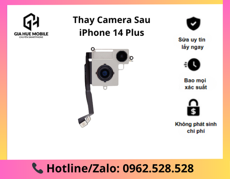 Thay camera sau iPhone 14 Plus