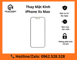 Thay mặt kính iPhone Xs Max