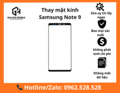 Thay mặt kính Samsung Note 9
