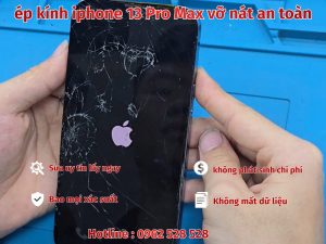 ép kính iphone 13 Pro Max