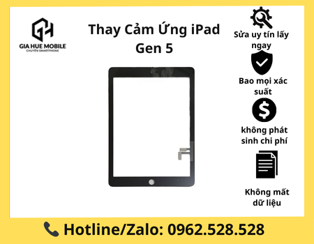 Thay Cảm Ứng iPad Gen 5