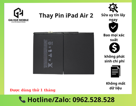 Thay pin iPad Air 2