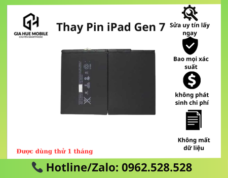 Thay pin iPad Gen 7